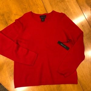Tahari PURELUXE 100% Cashmere Sweater NWT